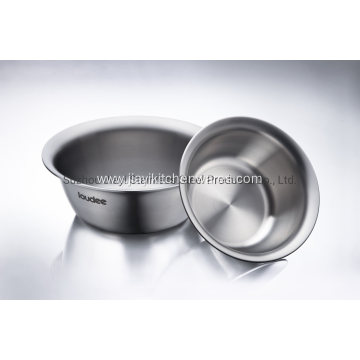 Wholesale Cheap Stainless Steel Non-stick Salad Bowl
